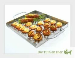 Broil King Inox Bakplaat Geperforeerd