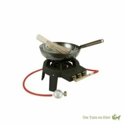 Grill Guru Easy Asia Gietijzeren Brander Inclusief Wok