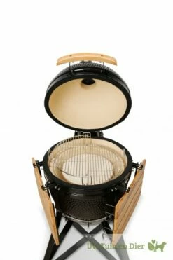 Kamado Bono Grande Black Barbecue -Broil King Sale product 1646682666