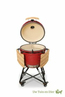 Kamado Bono Grande Red Barbecue -Broil King Sale product 1646683364