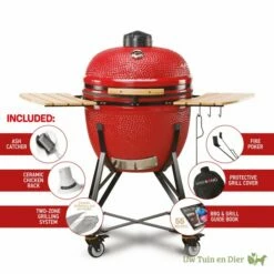 Kamado Bono Limited 64cm Dark Red -Broil King Sale product 1649362634