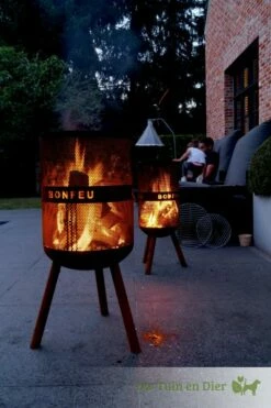 BonFeu Bonves 45 Zwart Vuurkorf