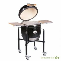 Monolith Kamado Classic Pro-Serie 2.0 Zwart Met Onderstel -Broil King Sale product 1684784588