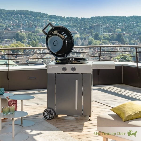 Outdoorchef Arosa 570 G Grey Steel Gasbolbarbecue 8 Outdoorchef Arosa 570 G Grey Steel Gasbolbarbecue - Afbeelding 6
