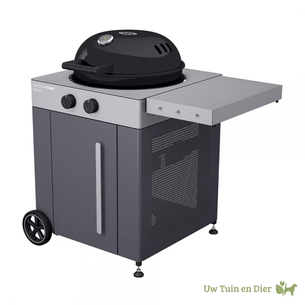 Outdoorchef Arosa 570 G Grey Steel Gasbolbarbecue 6 Outdoorchef Arosa 570 G Grey Steel Gasbolbarbecue - Afbeelding 4